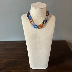 J.Crew Factory statement linked necklace